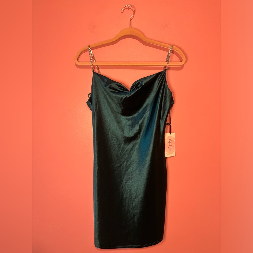 Crystal Sky rhinestone Cocktail Dress